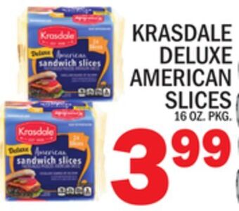 C Town Krasdale deluxe american slices offer