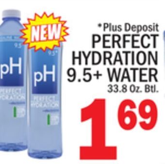 C Town Perfect hydration 9.5 + water offer