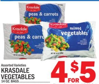 C Town Krasdale vegetables offer