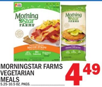 C Town Morningstar farms vegetarian meals offer