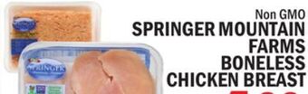 C Town Springer mountain farms boneless chicken breast offer
