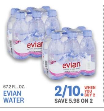 Kings Food Markets Evian water offer