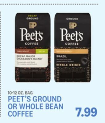 Kings Food Markets Peet's ground or whole bean coffee offer