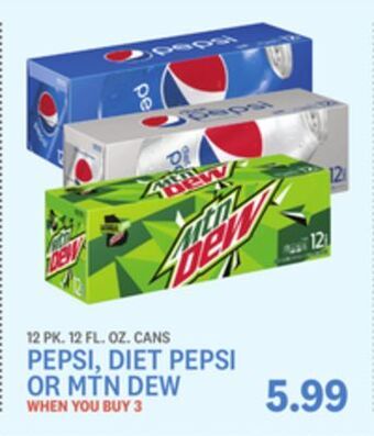 Kings Food Markets Pepsi, diet pepsi or mtn dew offer