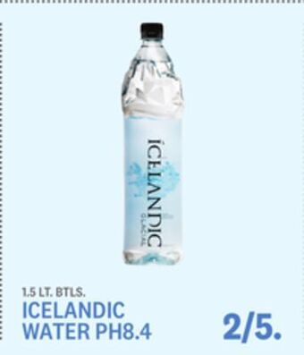 Kings Food Markets Icelandic water ph8 offer