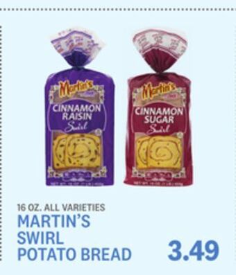 Kings Food Markets Martin's swirl potato bread offer