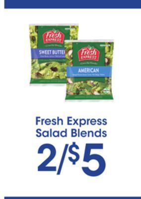 Price Rite Fresh express salad blends offer