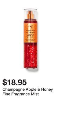 Bath & Body Works Champagne apple & honey fine fragrance mist offer