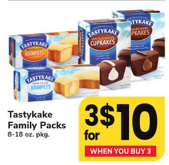 ACME Tastykake family packs offer