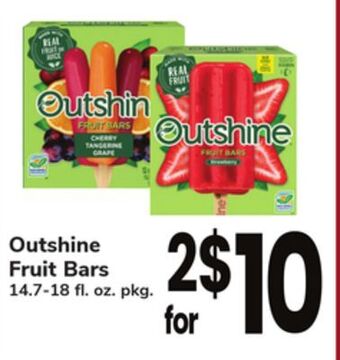 ACME Outshine fruit bars offer