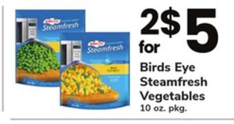 ACME Birds eye steamfresh vegetables offer