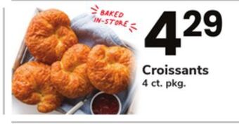 ACME Croissants offer