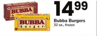 ACME Bubba burgers offer