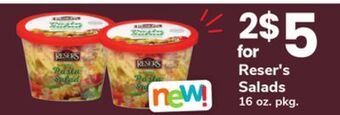 ACME Reser's salads offer