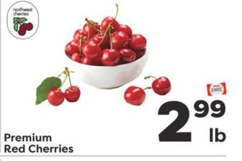 Weis Markets Premium red cherries offer