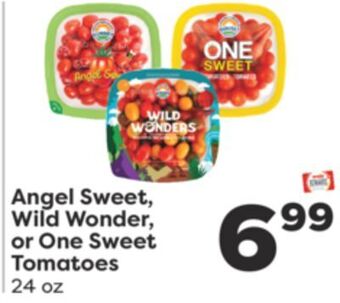 Weis Markets Angel sweet, wild wonder, or one sweet tomatoes offer