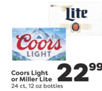 Weis Markets Coors light or miller lite offer