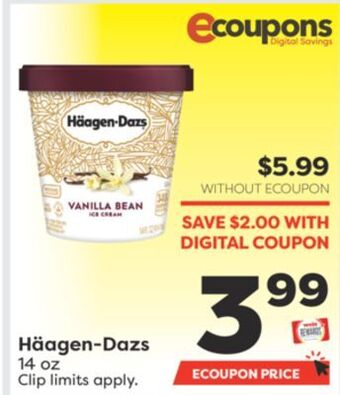 Weis Markets Häagen-dazs offer