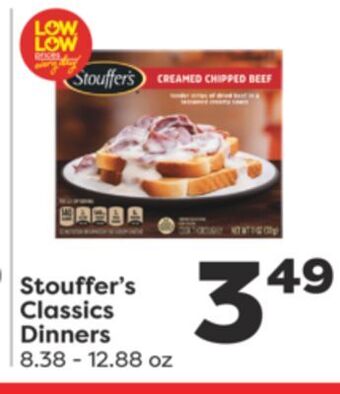 Weis Markets Stouffer's classics dinners offer