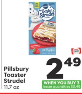 Weis Markets Pillsbury toaster strudel offer