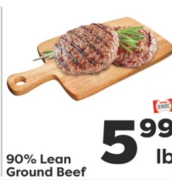 Weis Markets 90% lean ground beef offer