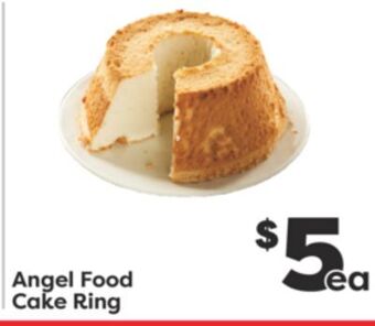 Weis Markets Angel food cake ring offer