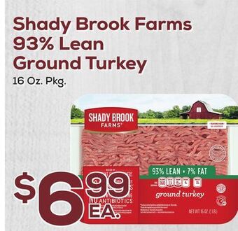 DeCicco & Sons Shady brook farms 93% lean ground turkey offer