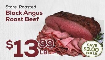 DeCicco & Sons Black angus roast beef offer