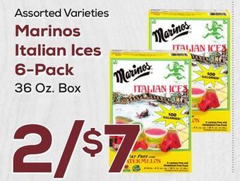DeCicco & Sons Marinos italian ices 6-pack offer