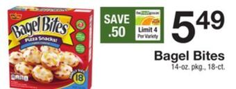 The Fresh Grocer Bagel bites offer