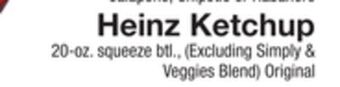 The Fresh Grocer Ketchup offer