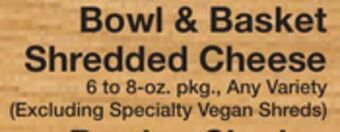 The Fresh Grocer Shredded cheese offer