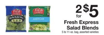 The Fresh Grocer Salad blends offer