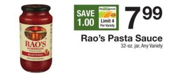 The Fresh Grocer Pasta sauce offer