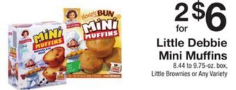 The Fresh Grocer Mini muffins offer