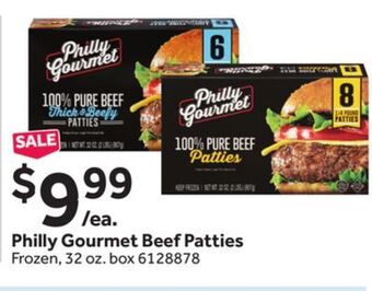Stop&Shop Philly gourmet beef patties offer