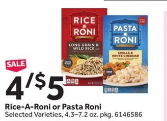 Stop&Shop Rice-a-roni or pasta roni offer