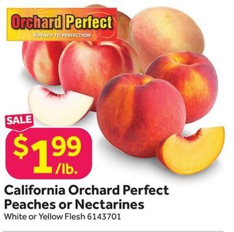 Stop&Shop California orchard perfect peaches or nectarines offer
