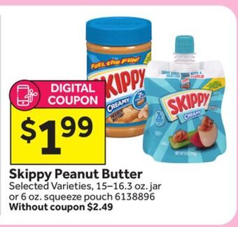 Stop&Shop Skippy peanut butter offer