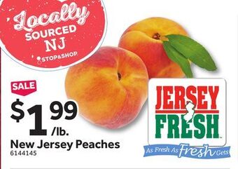 Stop&Shop New jersey peaches offer