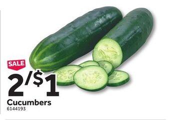 Stop&Shop Cucumbers offer