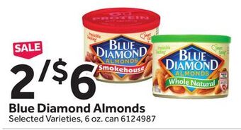 Stop&Shop Blue diamond almonds offer