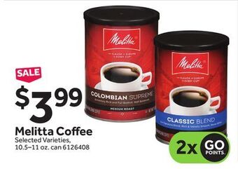 Stop&Shop Melitta coffee offer