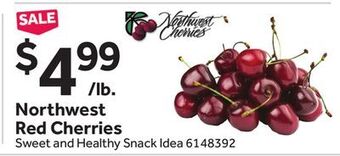 Stop&Shop Northwest red cherries offer