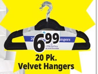 Ocean State Job Lot Velvet suit hangers, 20 count offer
