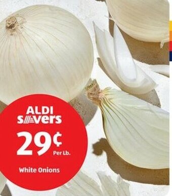Aldi White Onions offer