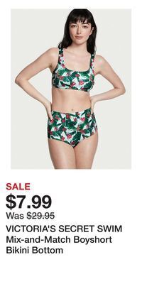 Victoria's Secret Victoria's secret swim mix-and-match boyshort bikini bottom offer