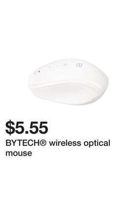 Five Below Bytech® wireless optical mouse offer