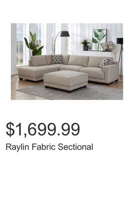 Costco Raylin fabric sectional offer