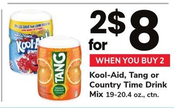 ACME Kool-aid, tang or country time drink mix offer